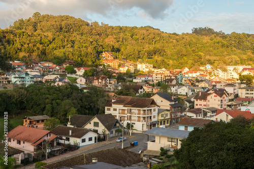 Antonio Prado, Brazil - July 24th 2025: A view from Antônio Prado, Rio Grande do Sul - the most Italian city in Brazil.
