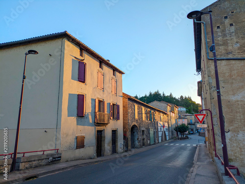 old buildings architecture village France