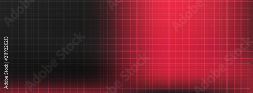 Abstract dark red and black technology gradient background vector with glowing wireframe grid pattern overlay for modern poster, banner, and gaming design.
