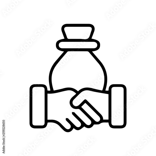 Financial Agreement Icon