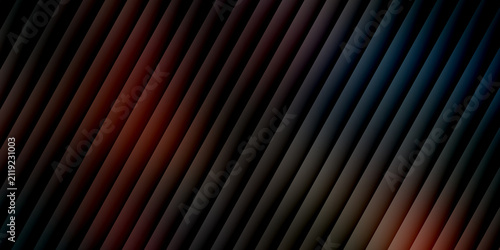 Bild auf Leinwand Abstract background with repeating diagonal cylindrical shapes and soft ambient lighting