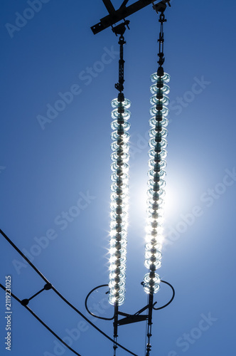 High voltage power line