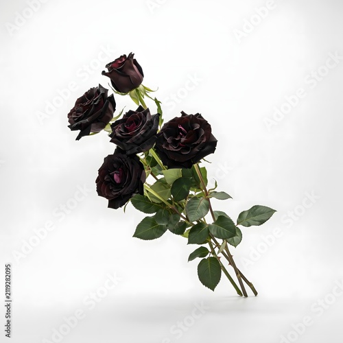 bouquet of red roses 