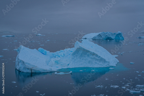iceberg in the sea
