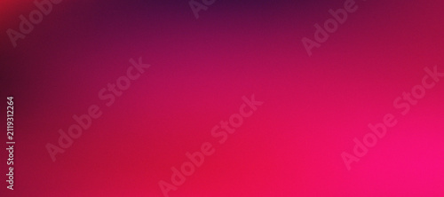 Vibrant pink and red abstract aesthetic grainy gradient background texture