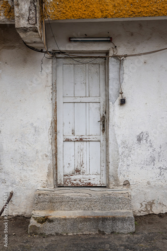 Door on an old house in a small Bulgarian town.