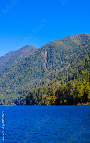 Crescent Lake in Washington's Olympic National Park