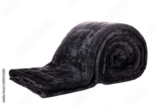 Super Heavy Weighted Blanket Folded on White Background