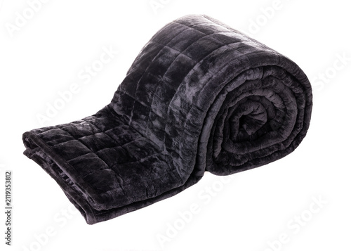 Super Heavy Weighted Blanket Folded on White Background