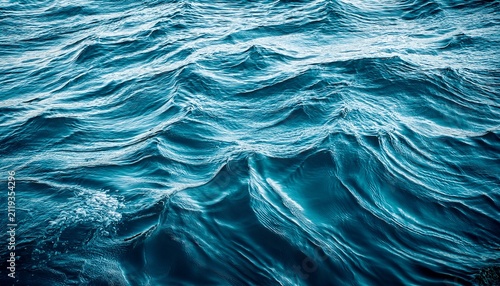 One Color Background With Ocean Ripples