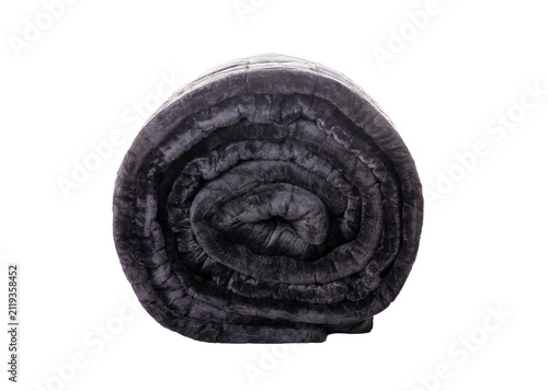 Super Heavy Weighted Blanket Folded on White Background