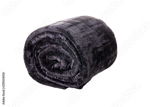 Super Heavy Weighted Blanket Folded on White Background