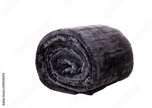 Super Heavy Weighted Blanket Folded on White Background