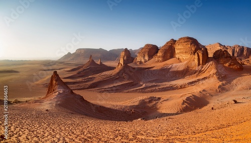 Unsurpassed Landscapes Of Sandy Rocks In Dasht E Lut Lut Desert Hottest Desert In The World Also Known Like Kalut Desert
