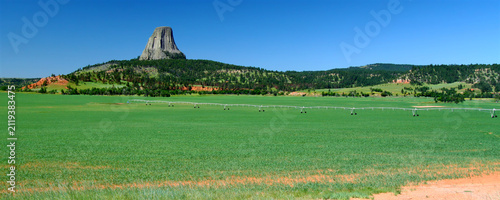 Foto Devils Tower in northeast Wyoming