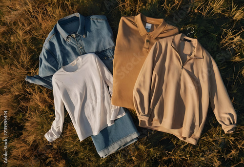Casual autumn clothing coll...