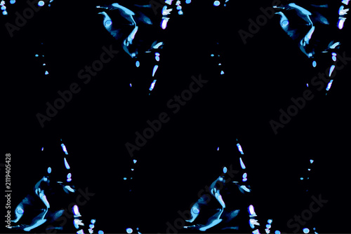 abstract background with outlines of water droplets on a black background
