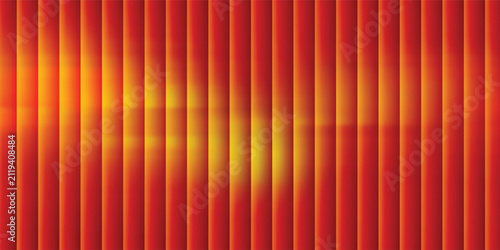Фотография Abstract fiery background with glowing yellow, orange, and red vertical lines pattern