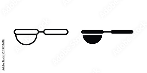 Foto sieve icon for marketing designs