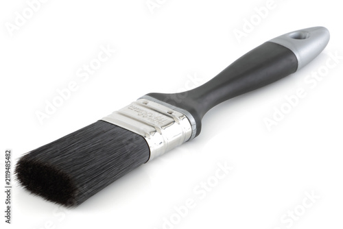 one and a half inch 38 mm paint brush on white