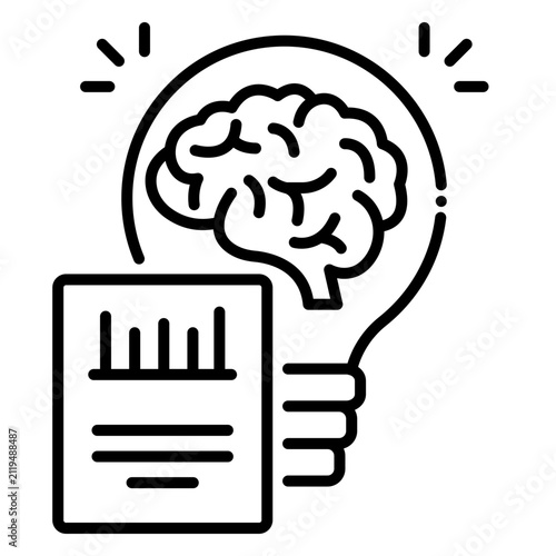 Brainstorming Idea Document Icon