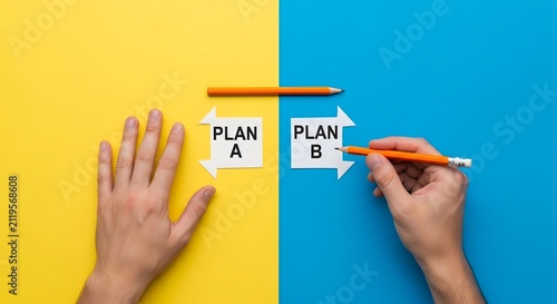 Business decision making choosing between plan A and plan B