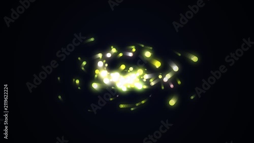 dynamic moving smoke vortex digital background in gold