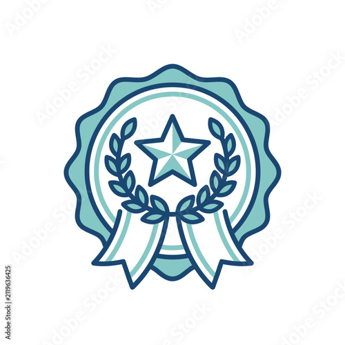 фотографія Achievement Award Ribbon Badge