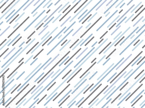 A Minimalist Seamless Pattern Featuring Diagonal Lines in Shades of Cool Blue