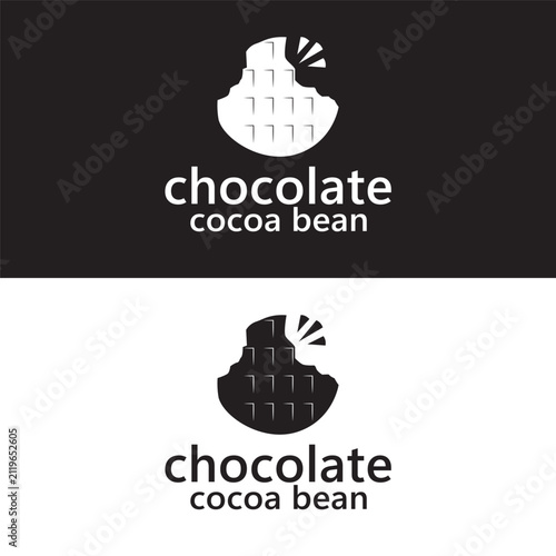 Premium design template for sweet chocolate bar