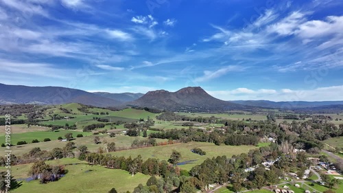 Spectacular aerial footage of Taggerty Victoria Australia