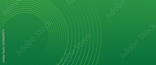 Abstract green gradient background with twisting circular line pattern and smooth vortex ripples eps10