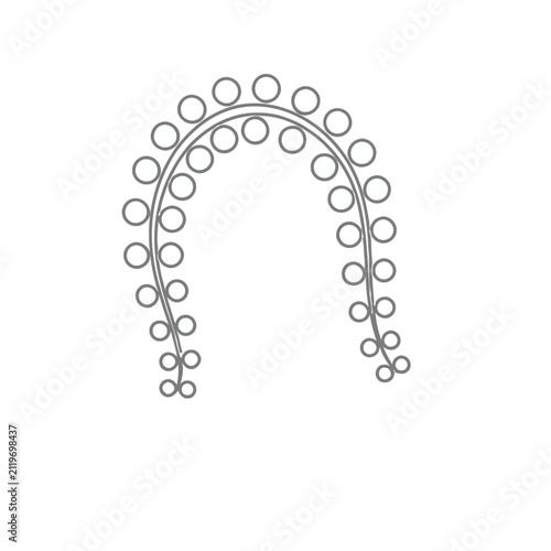 Abstract Arch of Circles