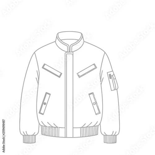 Bomber Jacket Illustration