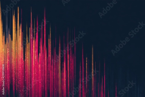 Vibrant Red Pink Light Streaks Abstract Motion Blur Background Texture