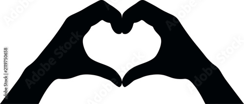 Modern Heart And Hand Line Art Collection For Valentine Design