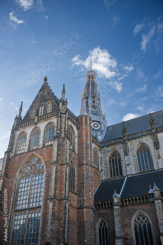 Bild auf Leinwand The Grote Kerk or St