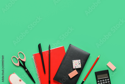 Different rubber erasers wi...