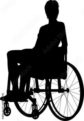 Silhouette of a person sitt...