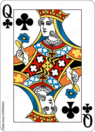 Queen of Clubs design from ...