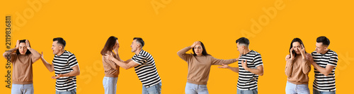 Young couple experiencing r...