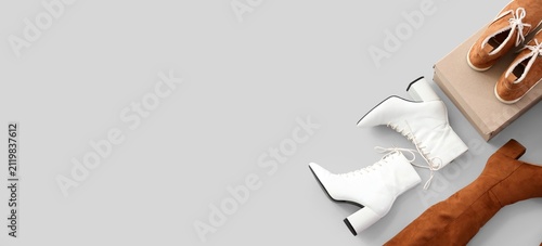 Fashionable women's footwea...