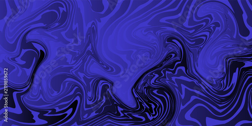 Fotografie A mesmerizing blue sound wave pattern against a dark background with a white spa