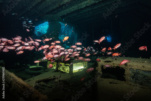 Fotografie Truck at Thistlegorm wreck