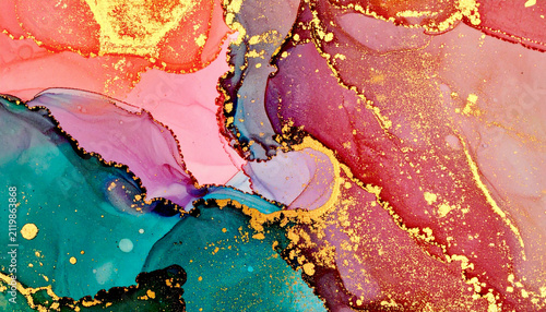 Colorful Watercolor Background 