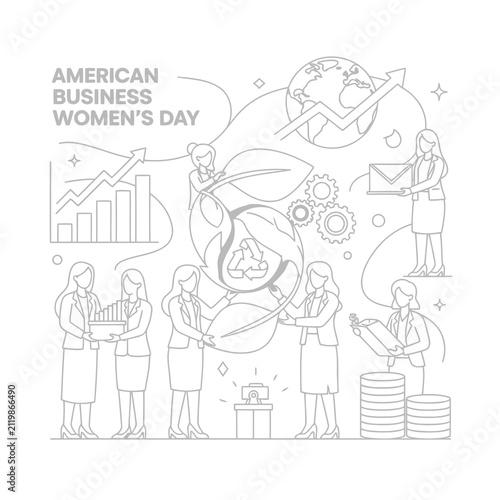 Empowering women in the workplace, showcasing professional growth, collaborative success, and innovative strategies for a sustainable business future