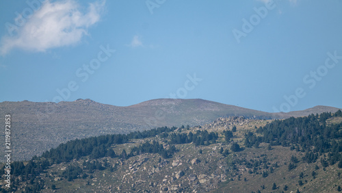 winter mountain landscape