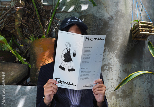 Bifold Menu Mockup