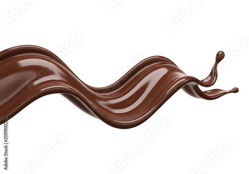 Chocolate splash wave motion liquid motion abstract dessert food refreshment swirl.