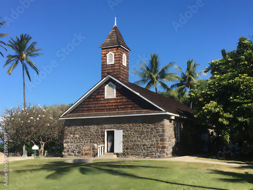 Quadro su tela church of st john the baptist on the hill